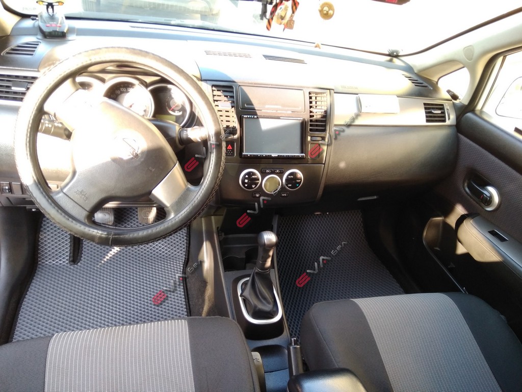 EVA автоковрики для Nissan Tiida I (C11) 2007-2014 седан — tiida12344